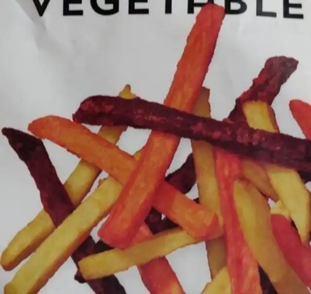 Mixed root vegetable fries