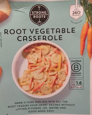 Root vegetable casserole