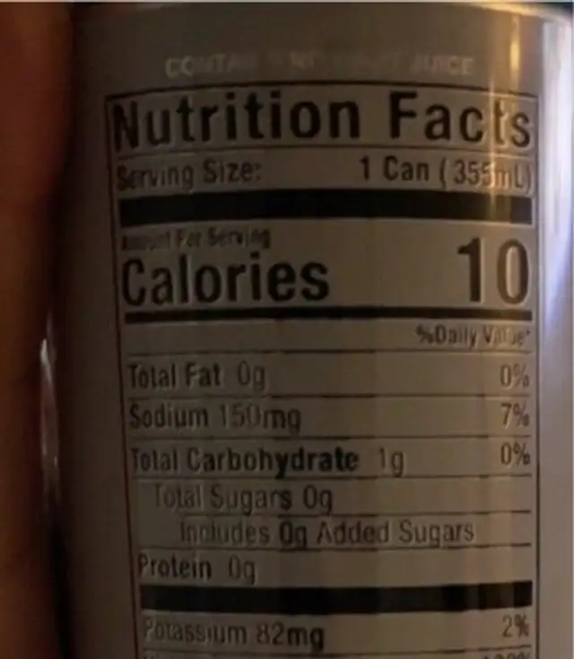 Accelerator island guava nutrition facts table