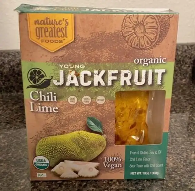 Organic young jackfruit