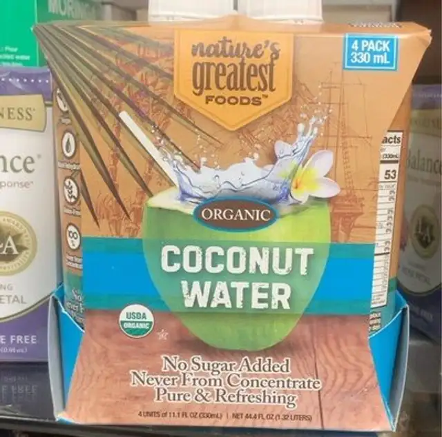 coconut water