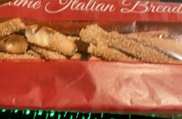 Sesame italian breadsticks