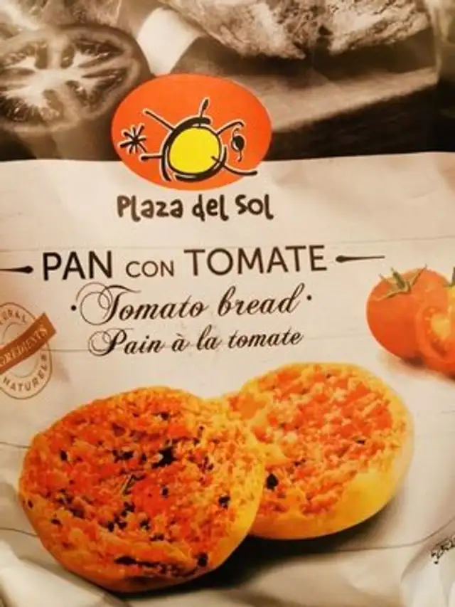 Pan con tomate