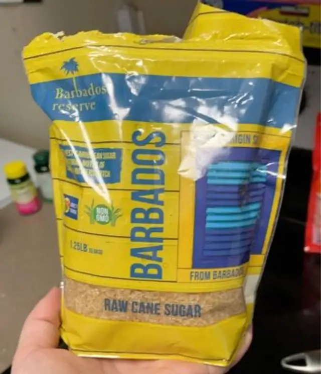Raw cane sugar