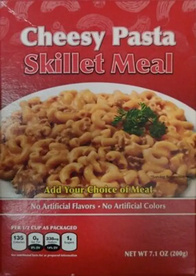 Cheesy Pasta Skillet Meal
