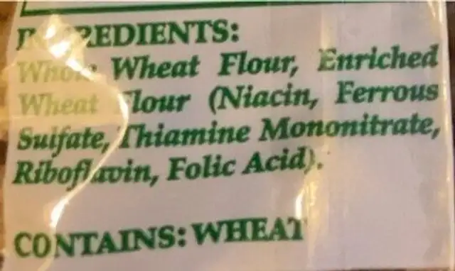Whole grain pasta