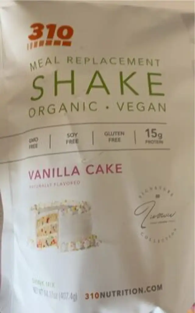 Vanilla cake protien powder