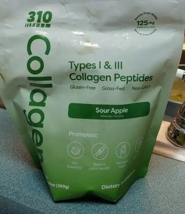 Collagen peptides sour apple