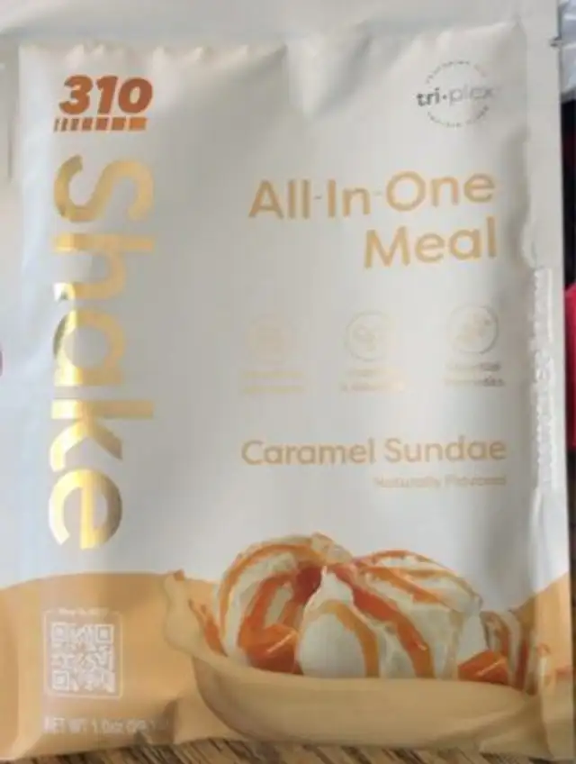 All in One Meal Caramel Sundae