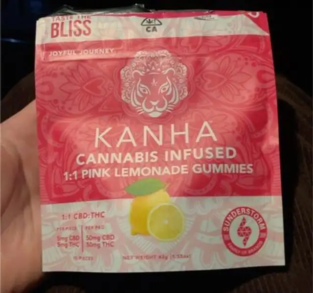 Cannabis Infused 1:1 Pink Lemonade Gummies