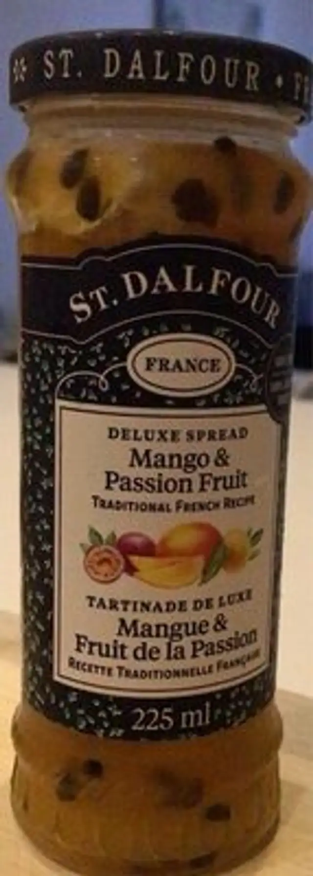 Tartinade de luxe mangue & fruit de la passion