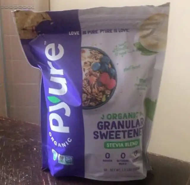 Organic granular sweetner