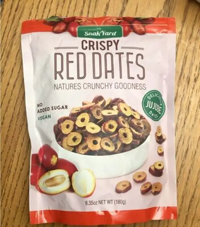 Crispy red dates