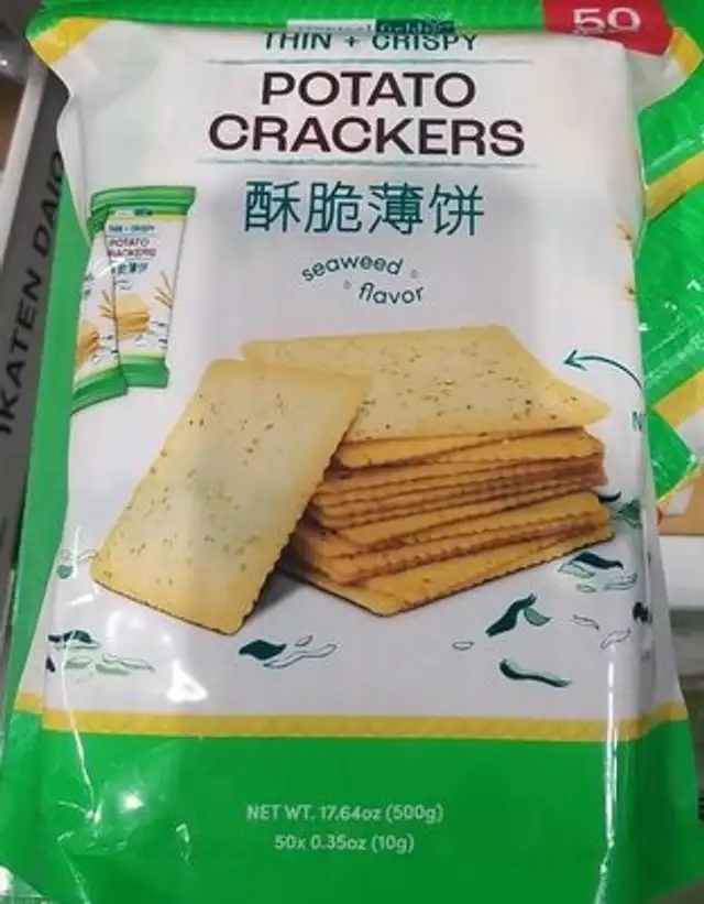 Potato crackers