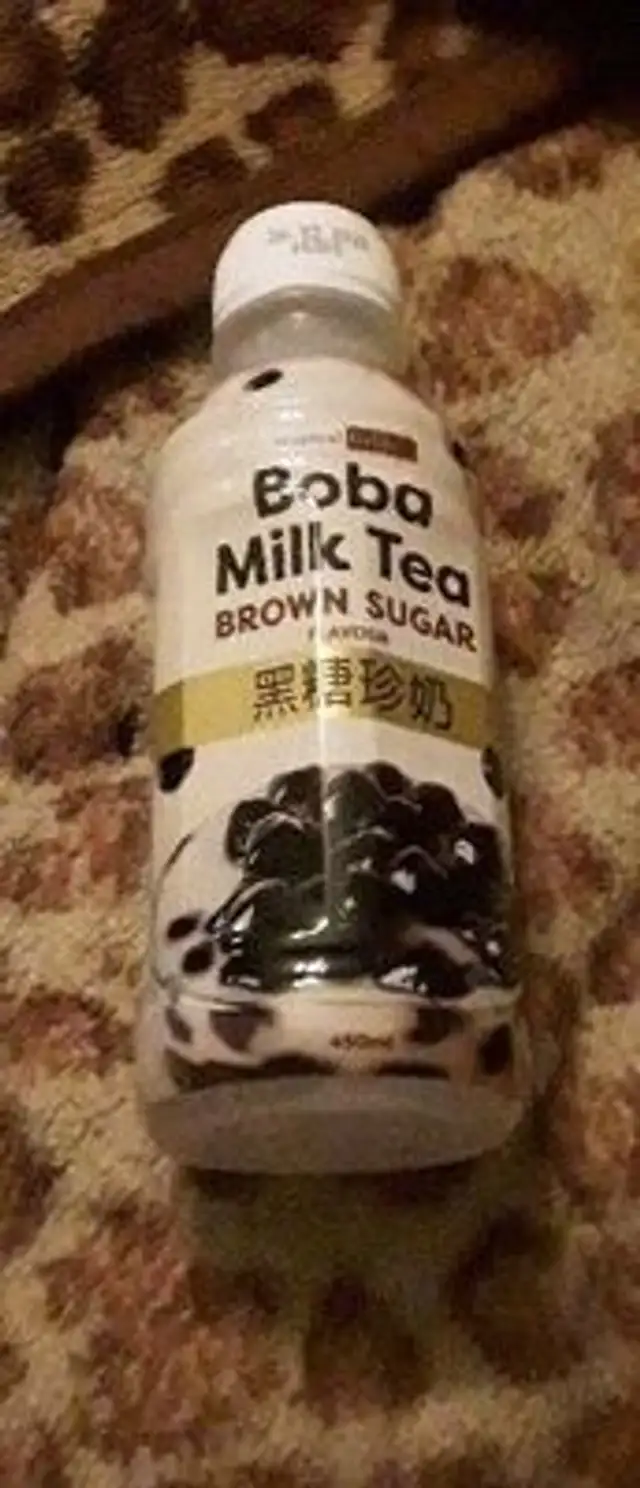 Boba milk tea brown sugar