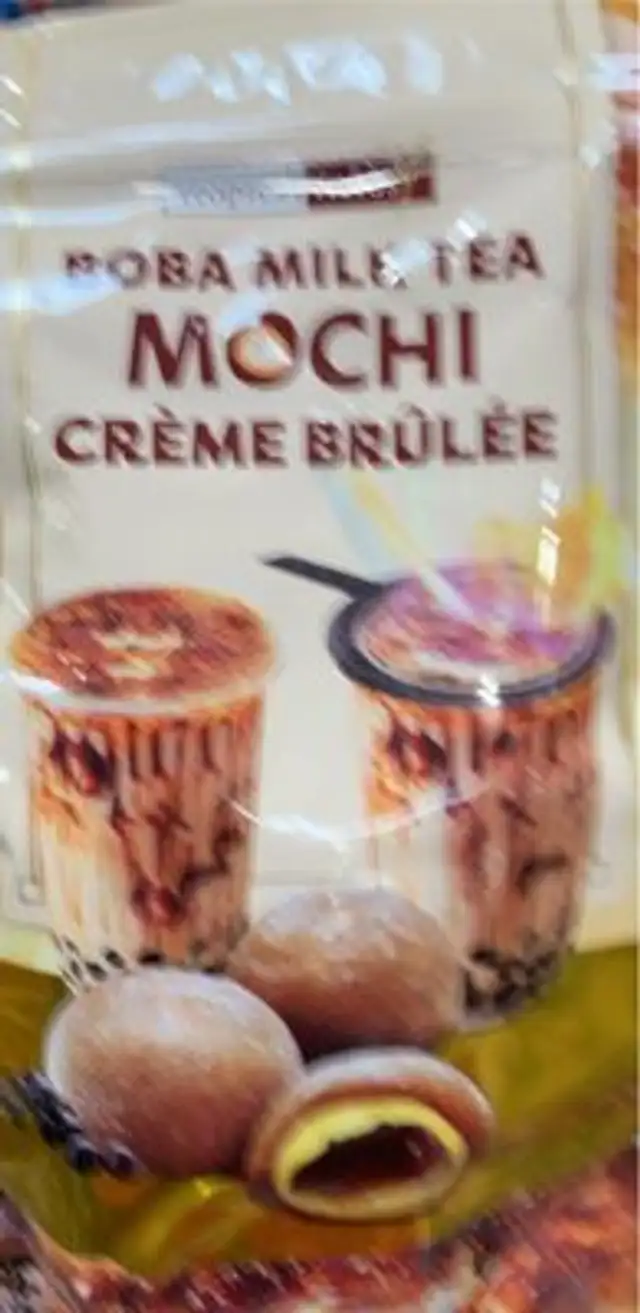 Mochi boba milk tea nutrition facts table