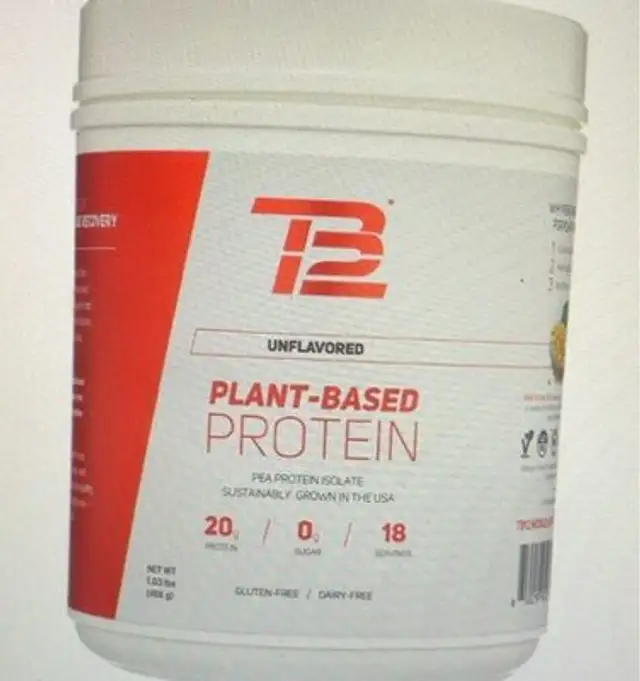 TB12 Plant-Based Protein Unflavored