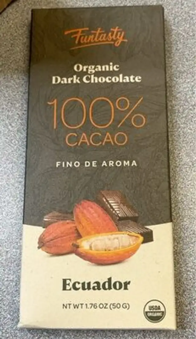 Organic dark chocolate