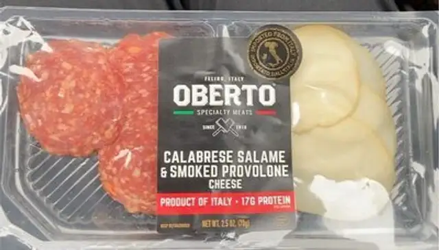 Calabrese salame & smoked provolone cheese