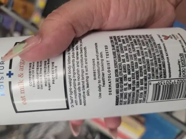 Unknown ingredients label