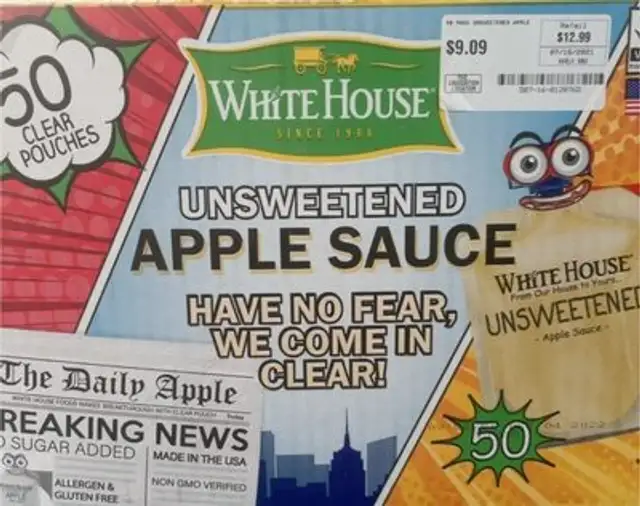 Unsweetened Applesauce