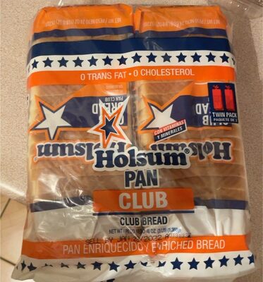 Holsum Pan Club front packaging