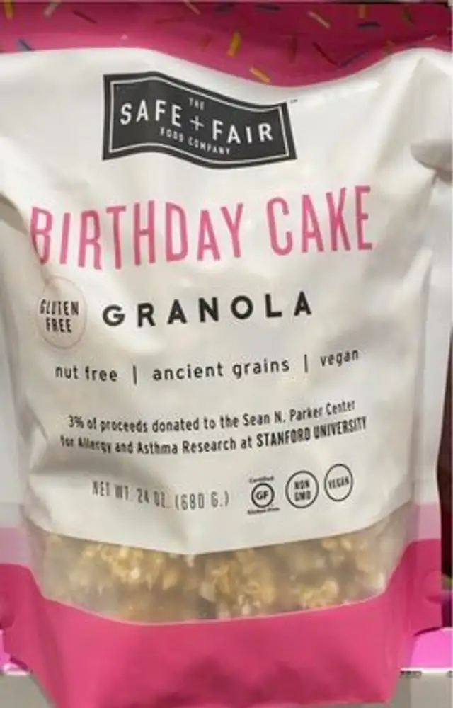 Birthday Cake granola