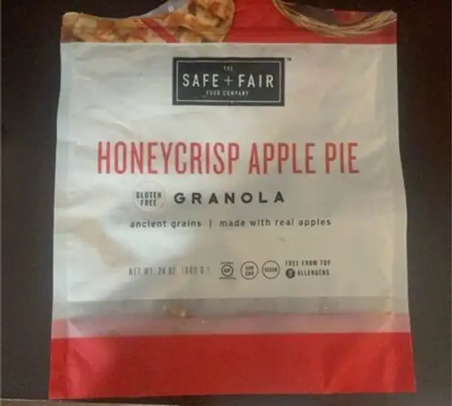 Honeycrisp apple pie granola