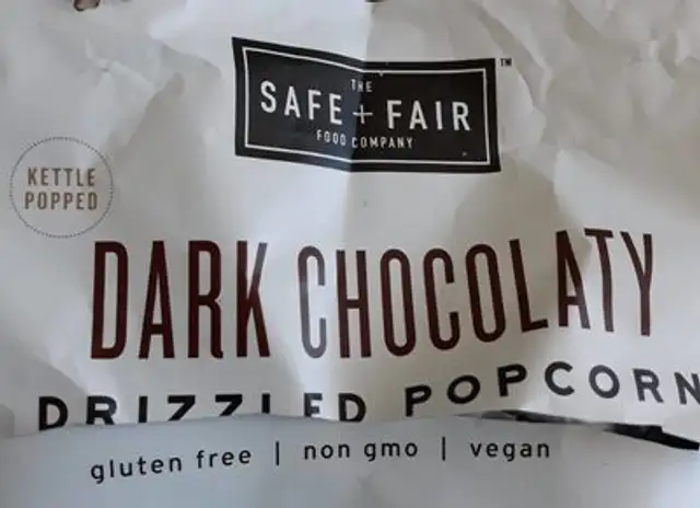 Dark  Chocolaty Drizzled Popcorn