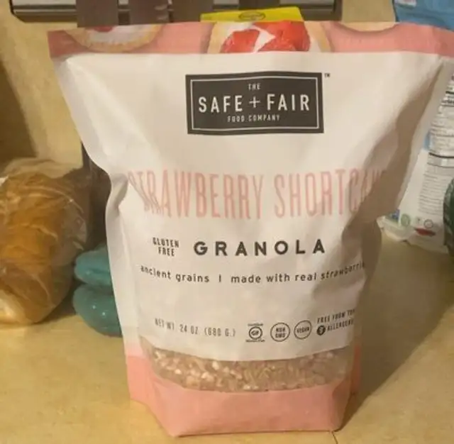 Strawberry Shortcake Granola