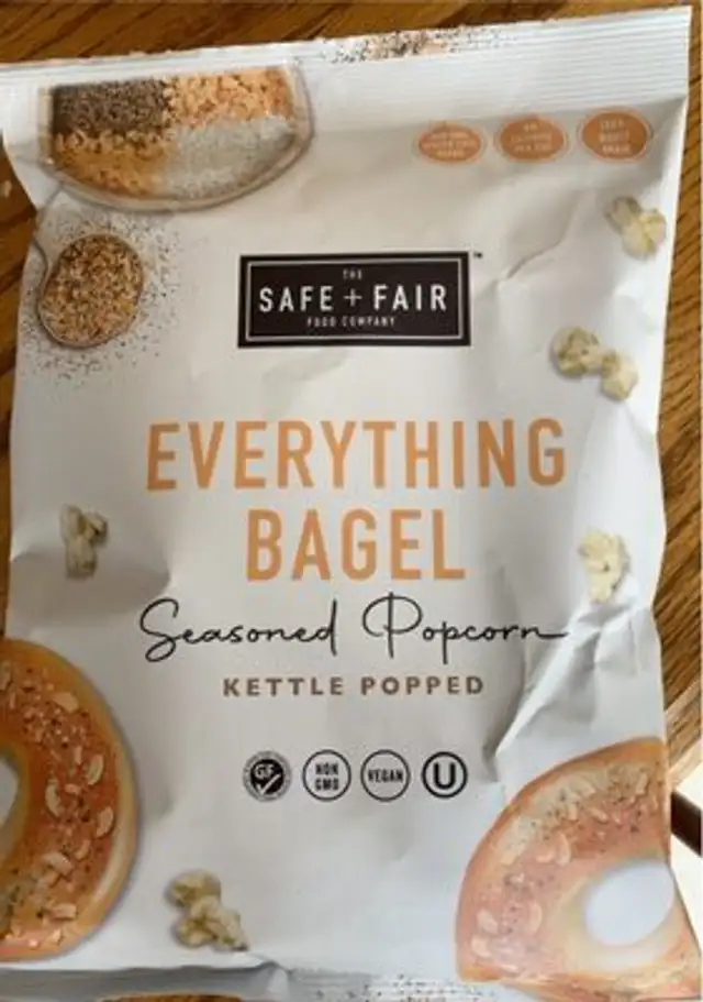 Everything bagel popcorn
