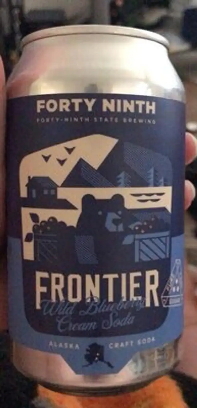 Frontier Wild Blueberry Cream Soda