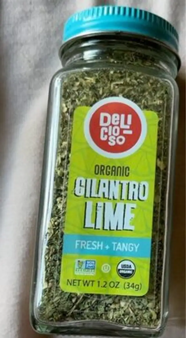 Organic cilantro lime