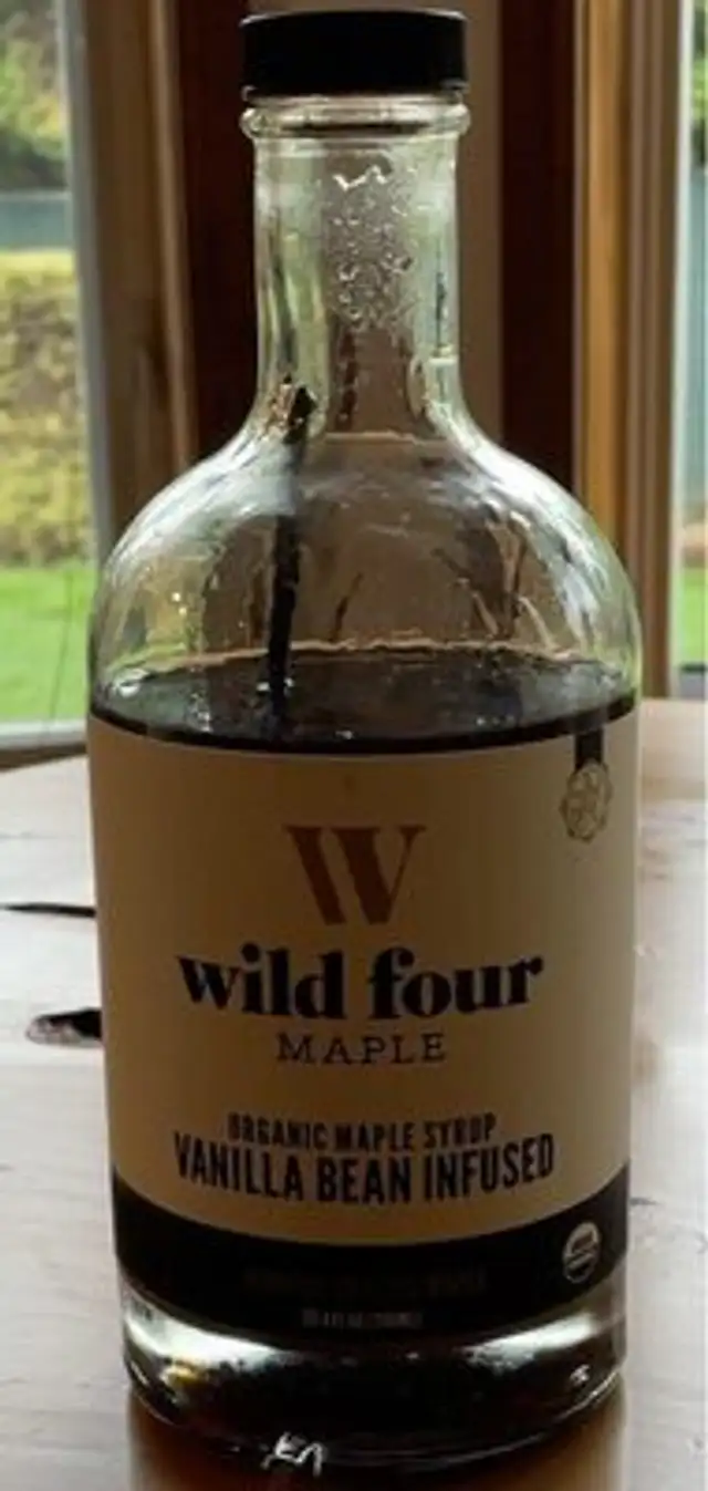 Organic Maple Syrup Vanilla Bean Infused