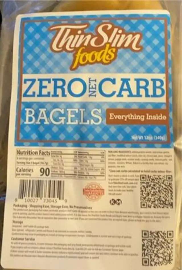 Zero Net Carbs Bagel