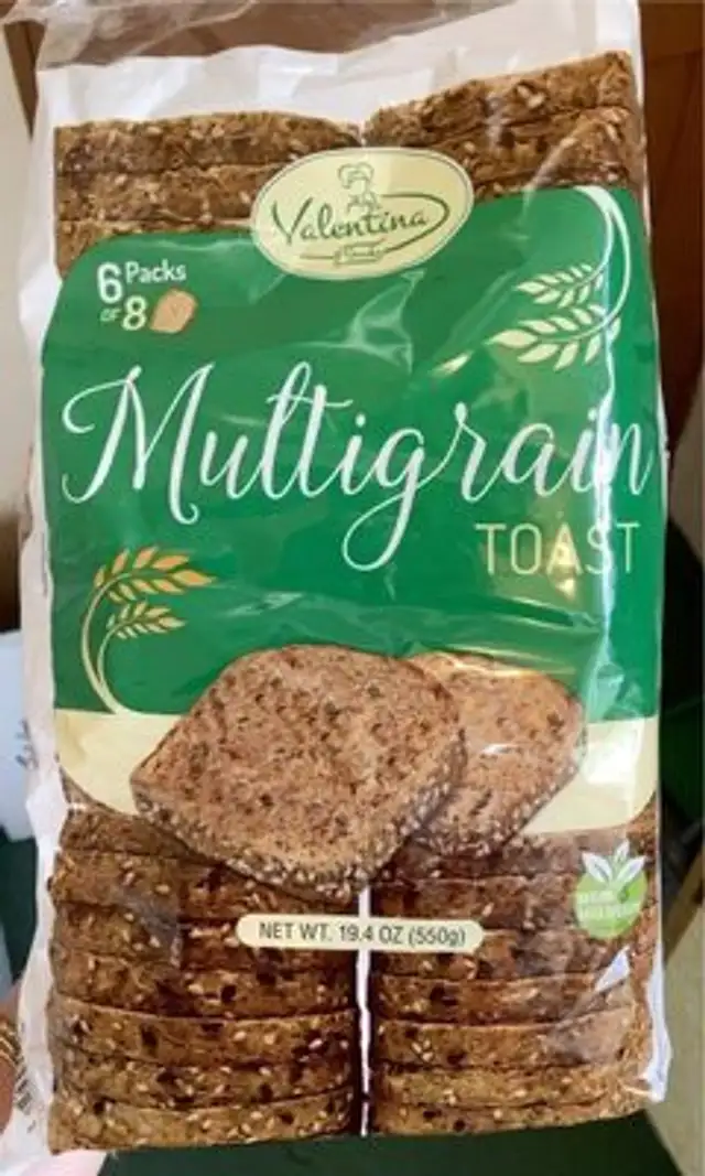 Multigrain toast