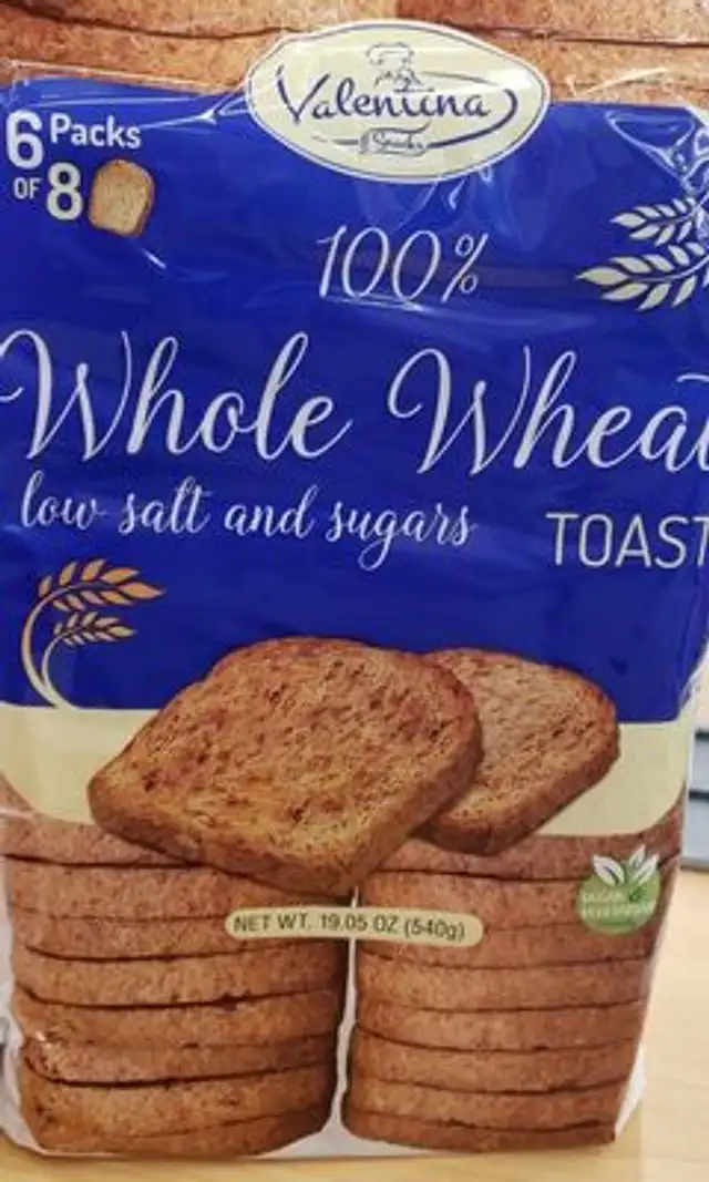 Whole Wheat Toast