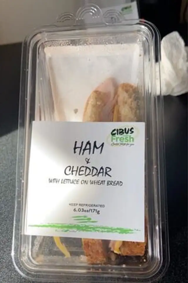 Ham & Cheddar on Wheat