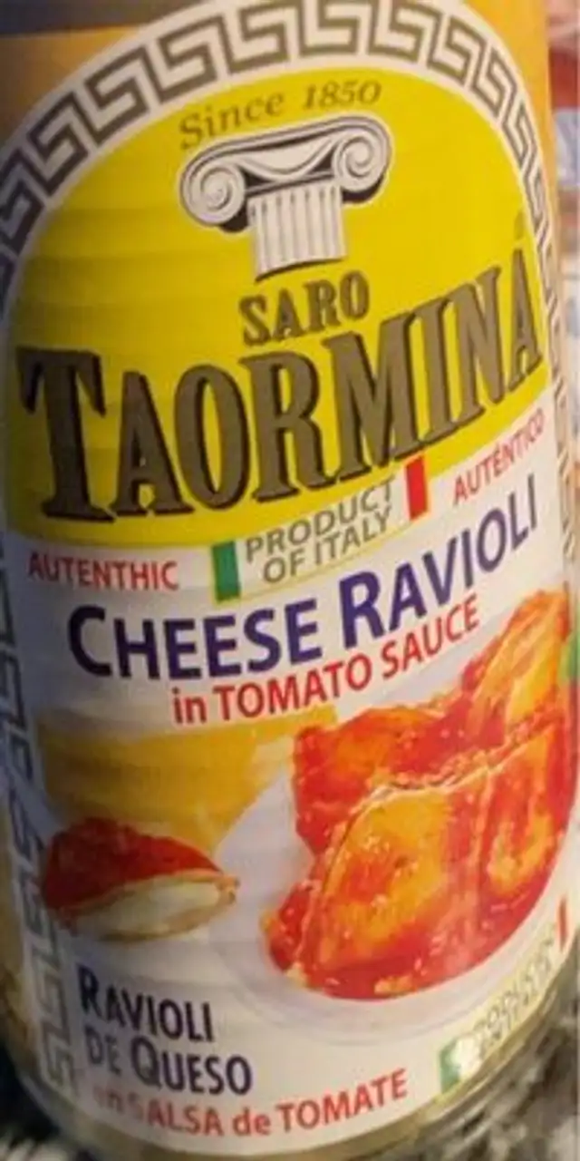 Cheese ravioli
