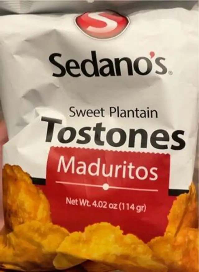 Sweet plantain tostones