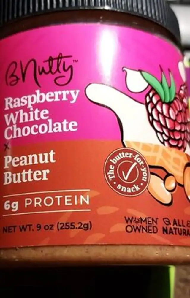 Raspberry white chocolate peanut butter