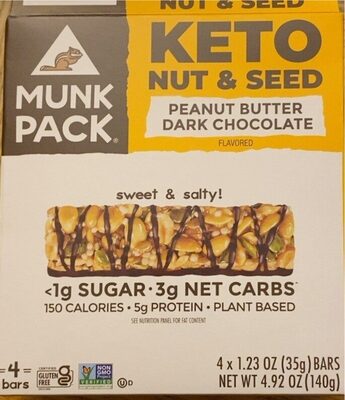 NUT & SEED BAR Peanut Butter Dark Chocolate