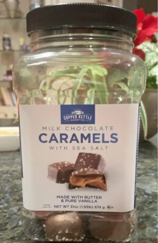 Milk Chocolate Caramels with Sea Salt