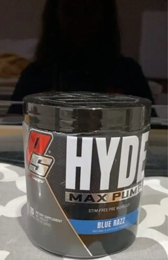 Hyde Max pump blue razz max pump