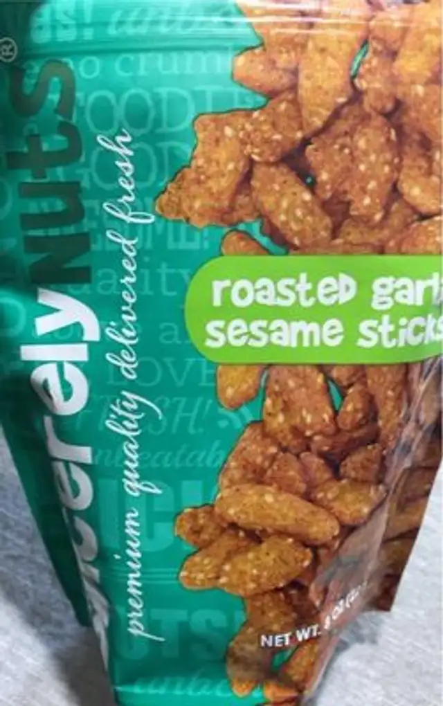 Roasted Garlic Sesame Sticks