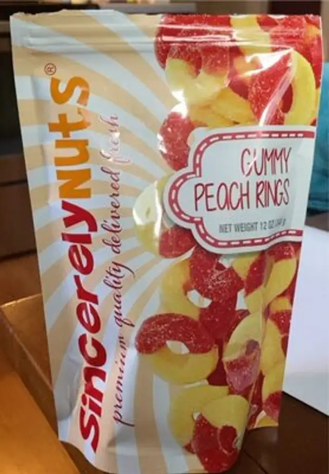 Gummy Peach Rings