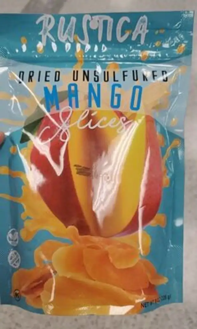 Diedro unsulfured mango slices