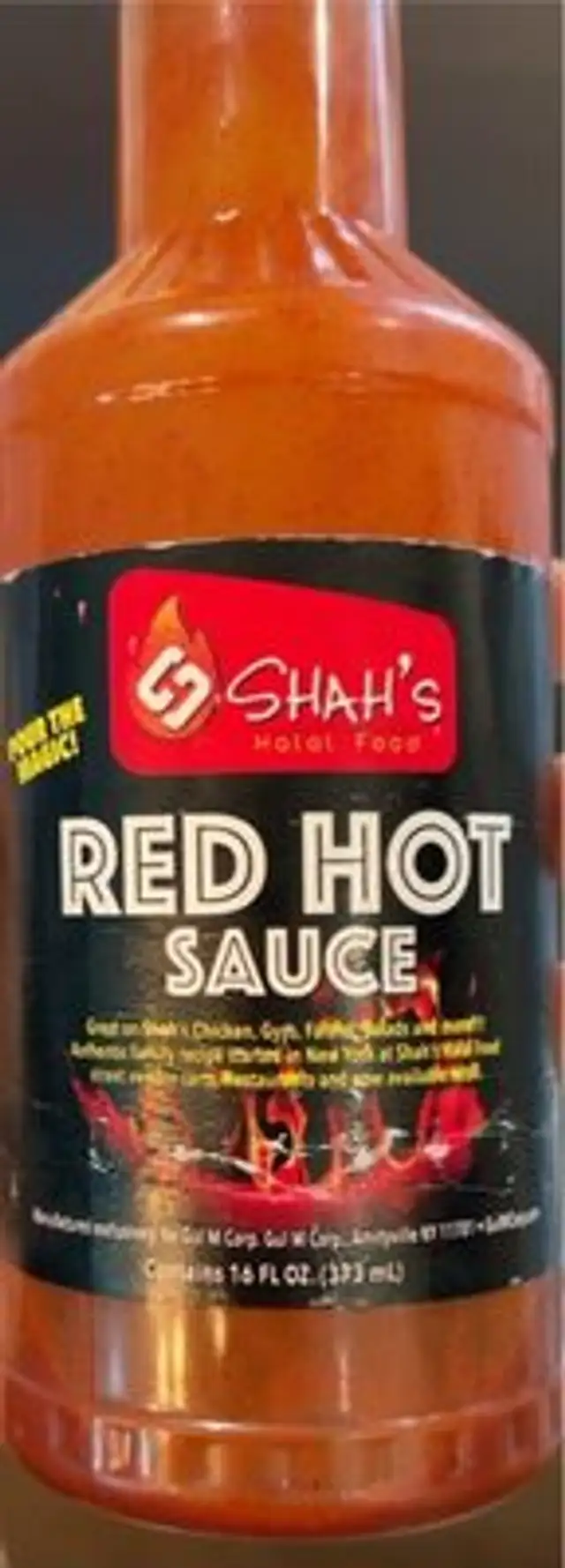 Shah’s red hot sauce