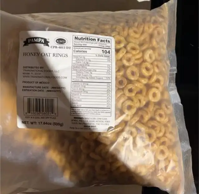 Honey oat rings