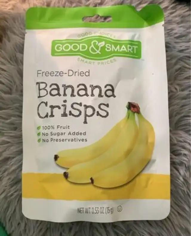 Freeze-Dried Banana Crisps